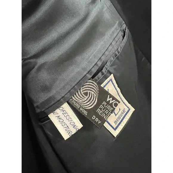 Vintage Yves Saint Laurent Double Breasted Classic Blazer John Wanamaker